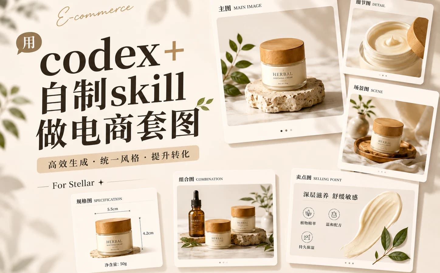 用AI做电商套图详情页