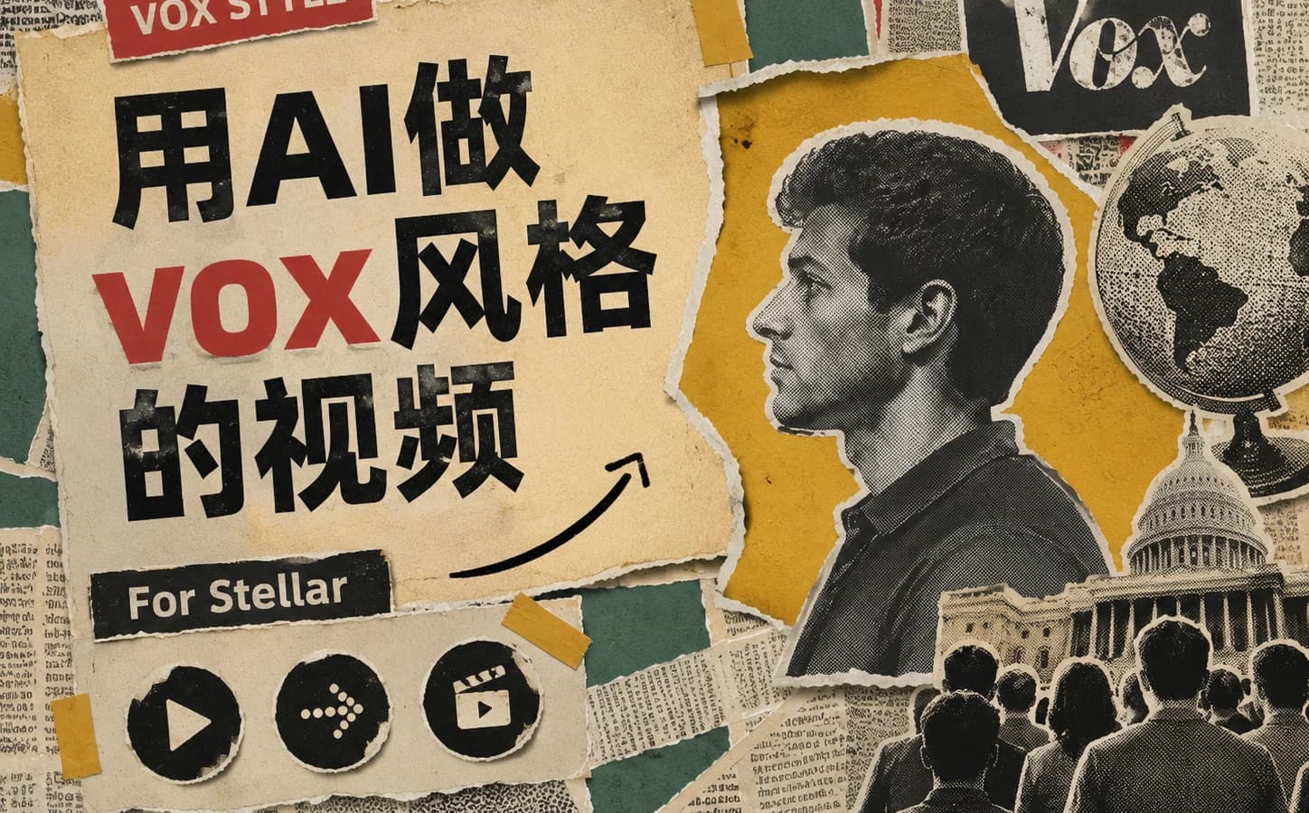 用AI做Vox风格视频