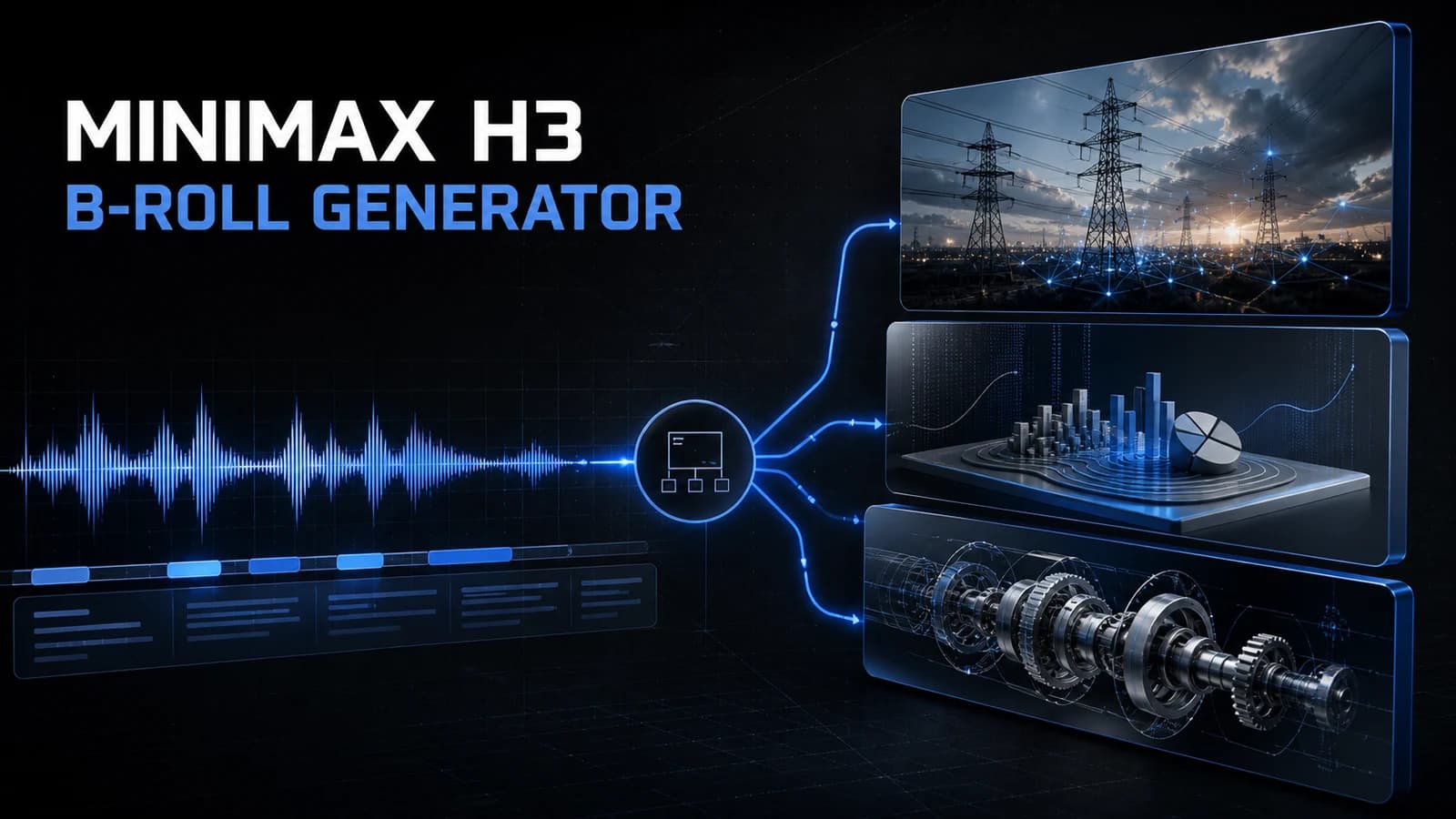 MiniMax H3 口播动效与 B-roll 生成器