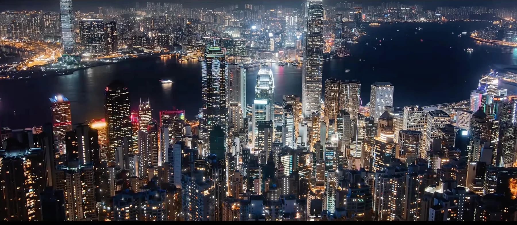 让夜景变得灯火通明调色后