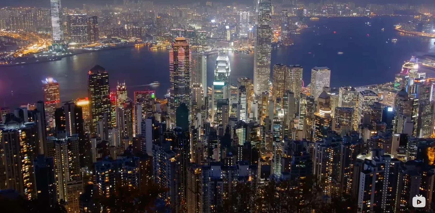 让夜景变得灯火通明调色前